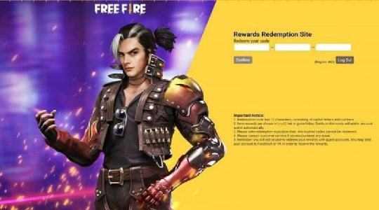 Garena Free Fire FF Redeem Codes Today