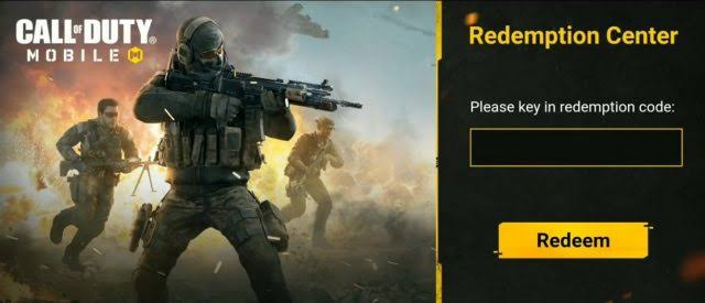 Call of Duty Mobile Redeem Code