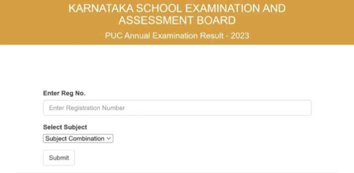 Karnataka 2nd PUC Result 2023