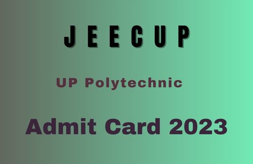 JEECUP Admit Card